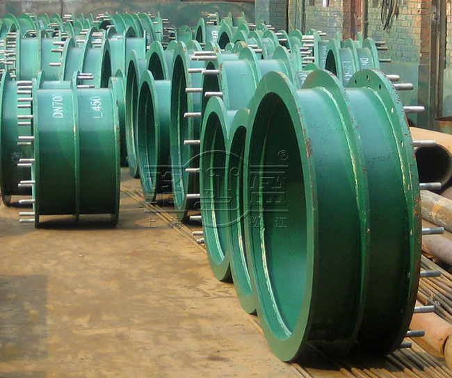 偏心異徑橡膠接頭實景圖